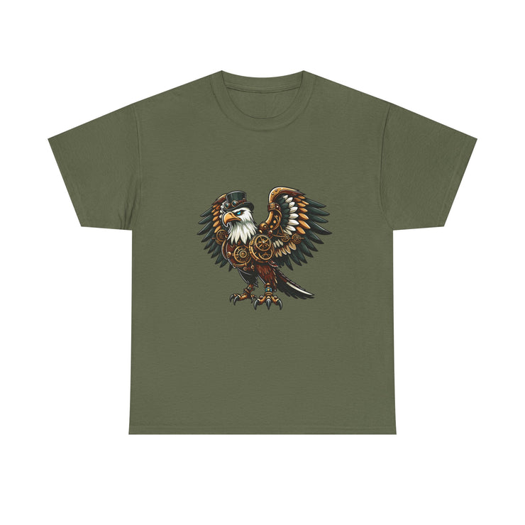 Eagle Graphic Tee, Unisex Heavy Cotton Shirt, Animal Lover Gift, Nature T-Shirt, Wildlife Apparel, Casual Daily Wear