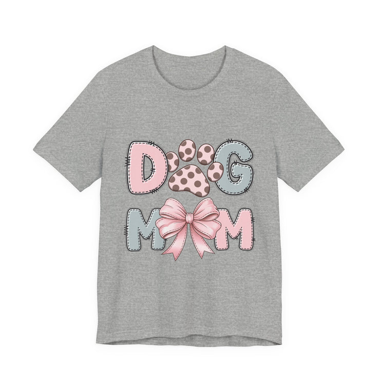 Dog Mom Tee, Cute Pet Lover Shirt, Gift for Dog Owners, Casual Dog Mom Wear, Animal Lover Clothing, Mothers Day