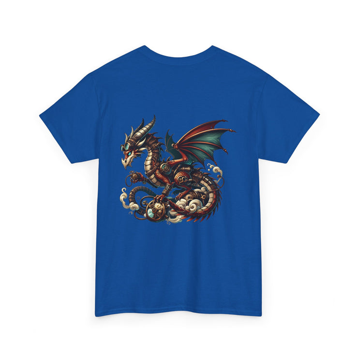 Dragon Graphic Tee, Unisex Cotton T-Shirt, Fantasy Shirt, Gift for Gamers, Cool Casual Wear, Dragon Lover Apparel