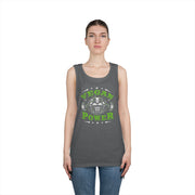 Vegan Power Tank Top | Unisex Heavy Cotton Gym Shirt, Workout Apparel, Fitness Gift, Eco-Friendly Exercise Tee