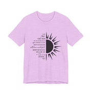 Inspirational Graphic Tee, Unisex T-Shirt, Motivational Quote Shirt, Faith-Based Apparel, Christian Design