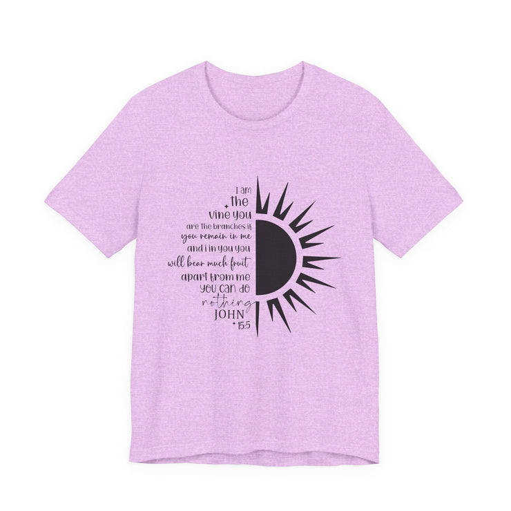 Inspirational Graphic Tee, Unisex T-Shirt, Motivational Quote Shirt, Faith-Based Apparel, Christian Design