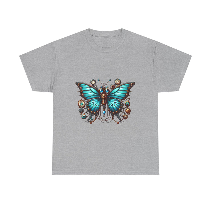 Butterfly Graphic Tee, Vintage-Inspired Shirt, Nature Lover's Gift, Spring Fashion, Eco-Friendly Unisex Tee