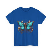 Butterfly Graphic Tee, Vintage-Inspired Shirt, Nature Lover's Gift, Spring Fashion, Eco-Friendly Unisex Tee