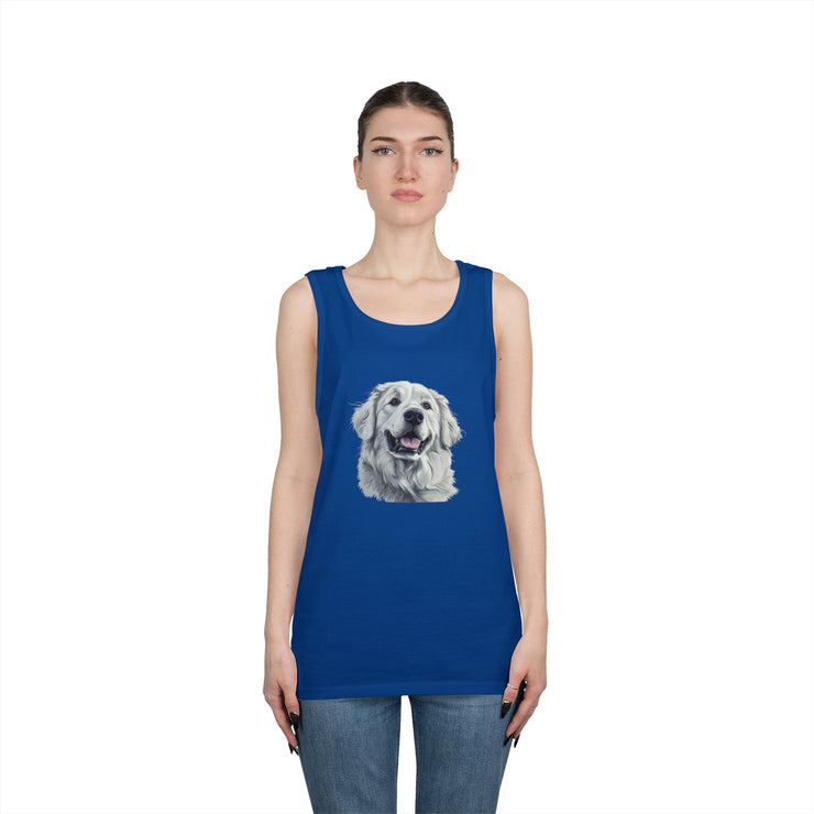 Golden Retriever Tank Top - Perfect for Dog Lovers, Casual Wear, Summer Outings, Pet Lovers Gift, Outdoor Adventures