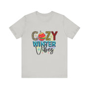 Cozy Winter Vibes Tee, Unisex Christmas T-Shirt, Holiday Gift, Winter Apparel,