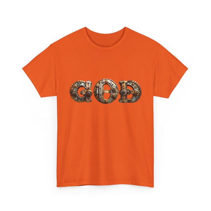 Unisex Heavy Cotton Tee, Inspirational Gift, Casual Wear, Street Style, Spiritual Apparel, Everyday Comfort