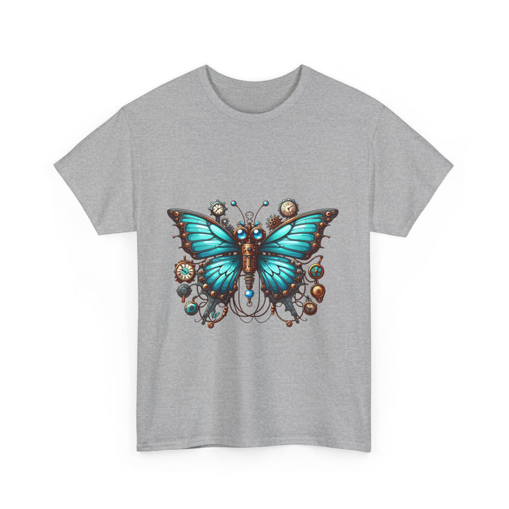 Butterfly Graphic Tee, Vintage-Inspired Shirt, Nature Lover's Gift, Spring Fashion, Eco-Friendly Unisex Tee