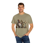 Steampunk Gnome T-shirt, Unique Graphic Tee for Fantasy Lovers, Gift for Birthdays, Everyday Wear, Unisex Casual Top