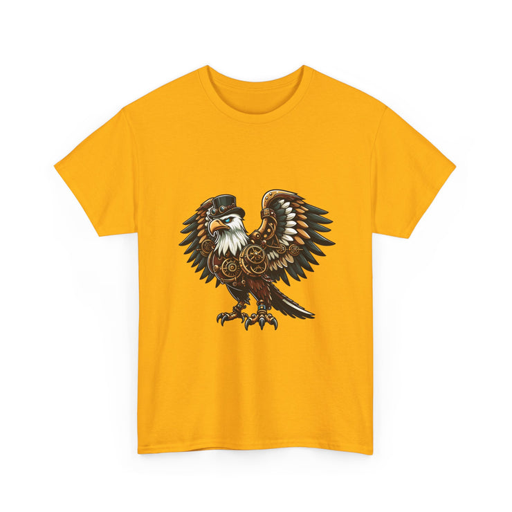 Eagle Graphic Tee, Unisex Heavy Cotton Shirt, Animal Lover Gift, Nature T-Shirt, Wildlife Apparel, Casual Daily Wear