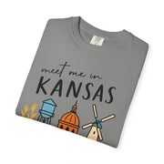 Kansas Adventure T-Shirt, Unisex Graphic Tee, Gift for Travelers,  USA States Design