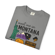 Cool Montana Graphic T-Shirt, Perfect for Travelers, Adventure Lovers, USA States Design