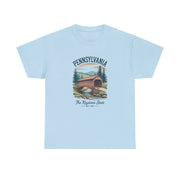 Pennsylvania Vintage Graphic Tee, Unisex T-Shirt, Nature Lover Gift, Travel Souvenir, State Pride Apparel