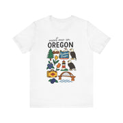 Oregon State Pride Tee, Explore Oregon T-Shirt, Travel Souvenir Shirt, USA States Design