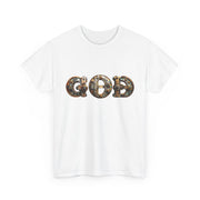 Unisex Heavy Cotton Tee, Inspirational Gift, Casual Wear, Street Style, Spiritual Apparel, Everyday Comfort