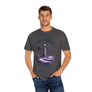 South Carolina Lighthouse T-Shirt, Unisex Garment-Dyed Tee, Coastal Vibes Shirt, Summer Travel Apparel, USA States Design