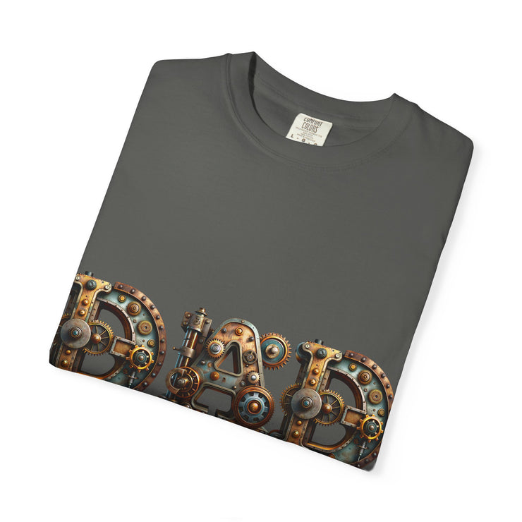 Dad Themed Garment-Dyed T-Shirt, Unique Gift for Father's Day, Casual Wear, Perfect for Dads, Everyday Comfort Tee