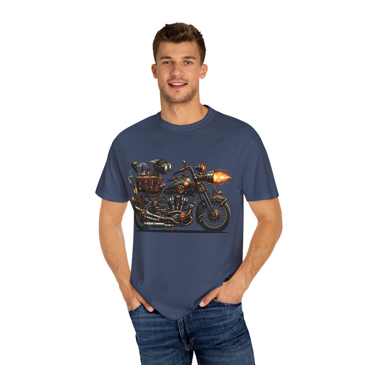 Motorcycle T-Shirt, Unisex Graphic Tee, Biker Shirt, Gift for Him/Her, Festival Apparel, Cool Casual Wear, Bike Design