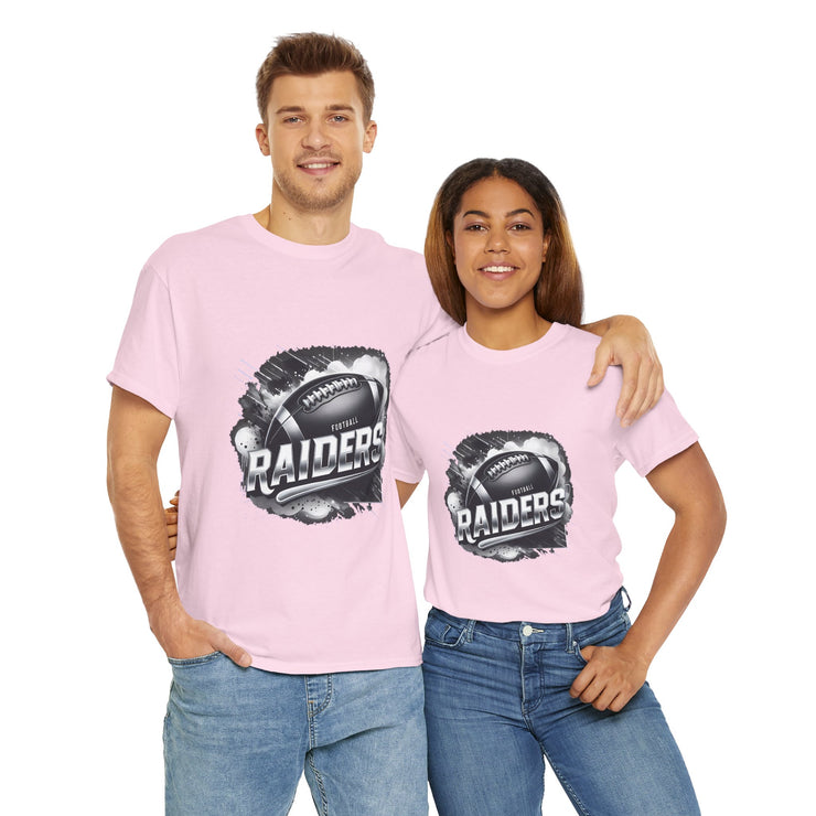Raiders Unisex Heavy Cotton Tee - Perfect for Game Day, Sports Fans, Gift Ideas,