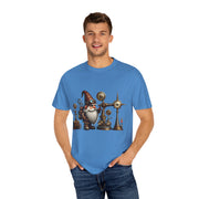 Steampunk Gnome T-shirt, Unique Graphic Tee for Fantasy Lovers, Gift for Birthdays, Everyday Wear, Unisex Casual Top