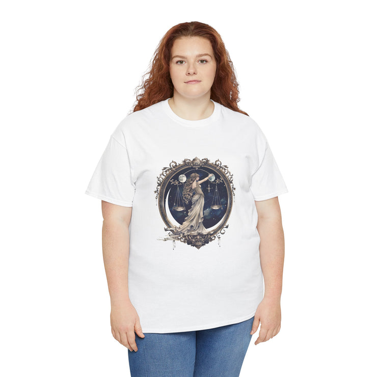 Moonlit Goddess Tee - Ethereal Cotton Shirt, Unisex T-Shirt, Celestial Graphic Tee, Bohemian Style Top, Vintage Art Apparel