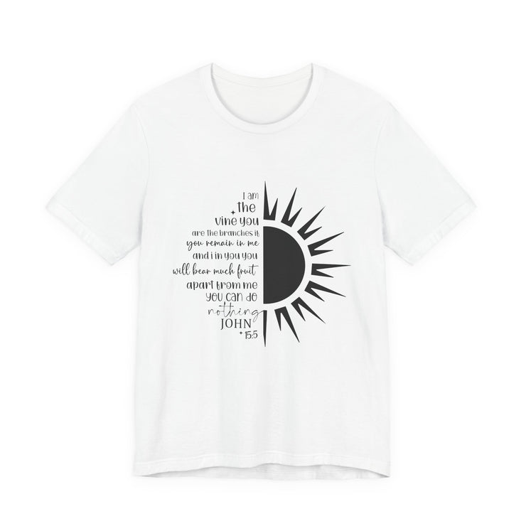 Inspirational Graphic Tee, Unisex T-Shirt, Motivational Quote Shirt, Faith-Based Apparel, Christian Design