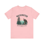 Unisex Jersey Short Sleeve Tee, USA States Design