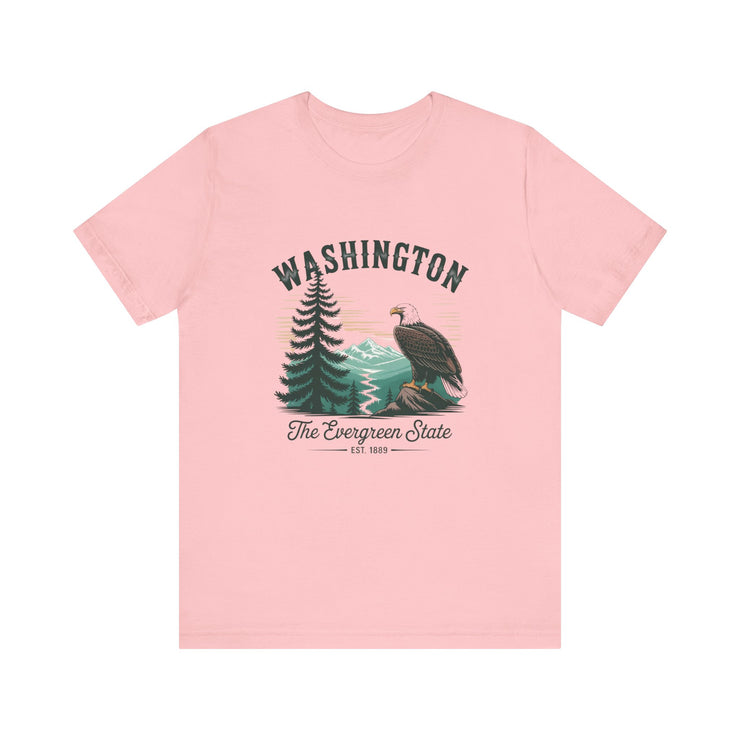 Unisex Jersey Short Sleeve Tee, USA States Design