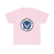 US Air Force Unisex Heavy Cotton Tee - Patriotic Apparel, Veteran Gift, Military T-Shirt, Casual Wear, Everyday Comfort