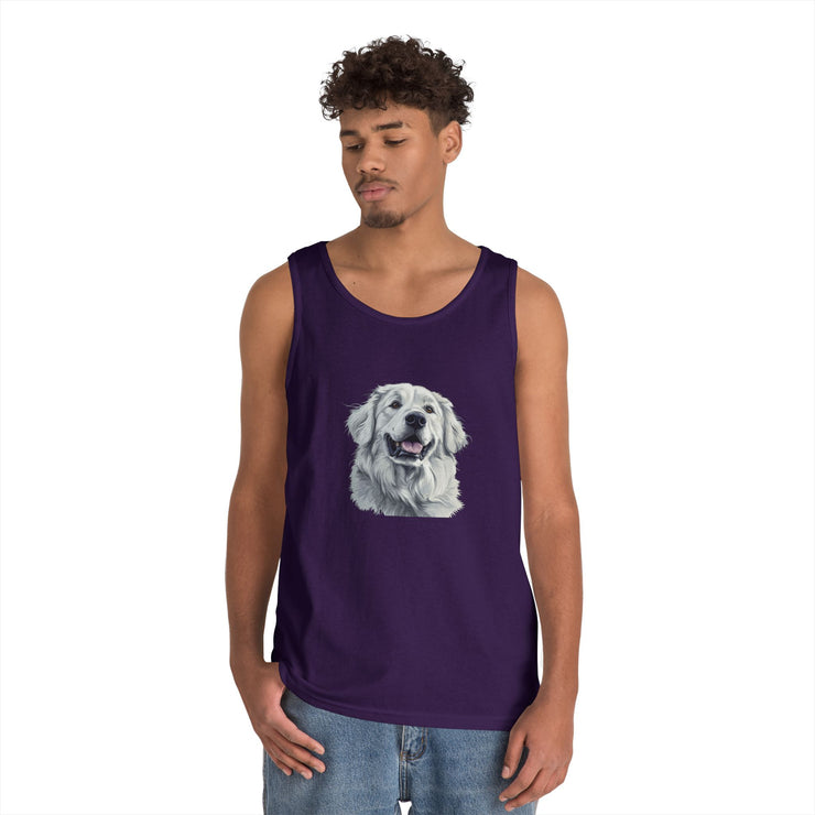 Golden Retriever Tank Top - Perfect for Dog Lovers, Casual Wear, Summer Outings, Pet Lovers Gift, Outdoor Adventures