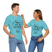 Christian Faith Tee - Made to Worship, Inspirational Shirt for Church, Faith-Based Gift, Bible Verse Apparel,