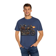Motorcycle T-Shirt, Unisex Graphic Tee, Biker Shirt, Gift for Him/Her, Festival Apparel, Cool Casual Wear, Bike Design