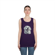 Golden Retriever Tank Top - Perfect for Dog Lovers, Casual Wear, Summer Outings, Pet Lovers Gift, Outdoor Adventures