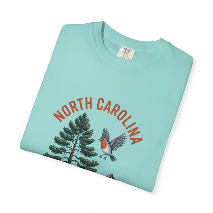 North Carolina Graphic T-Shirt | Tar Heel State Apparel | Unisex Casual Wear