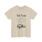 Best Friends Wine Together T-Shirt, Funny Friend Gift, Unisex Graphic Tee, Birthday Celebration Shirt, Wine Lover Apparel