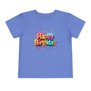 Happy Birthday Toddler Tee, Kids Birthday Gift, Short Sleeve Tee, Birthday Outfit, Toddler Shirt, Celebration Apparel
