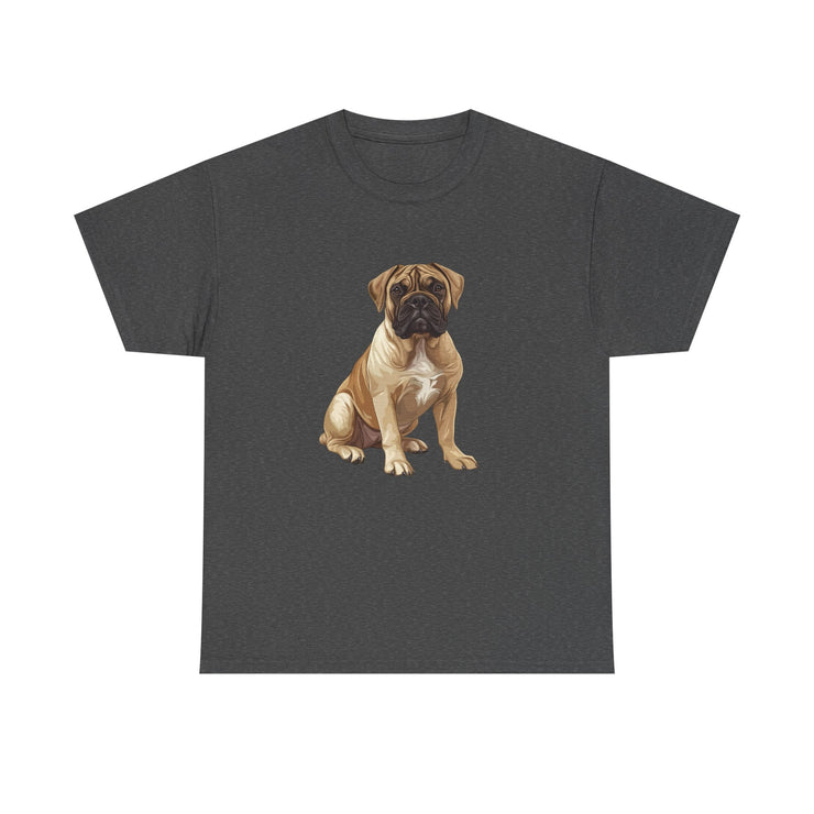 Cute Dog Lover Tee, Unisex Heavy Cotton Tee, Pet Owner Gift, Casual Dog Shirt, Dog-Themed Apparel, Everyday Wear