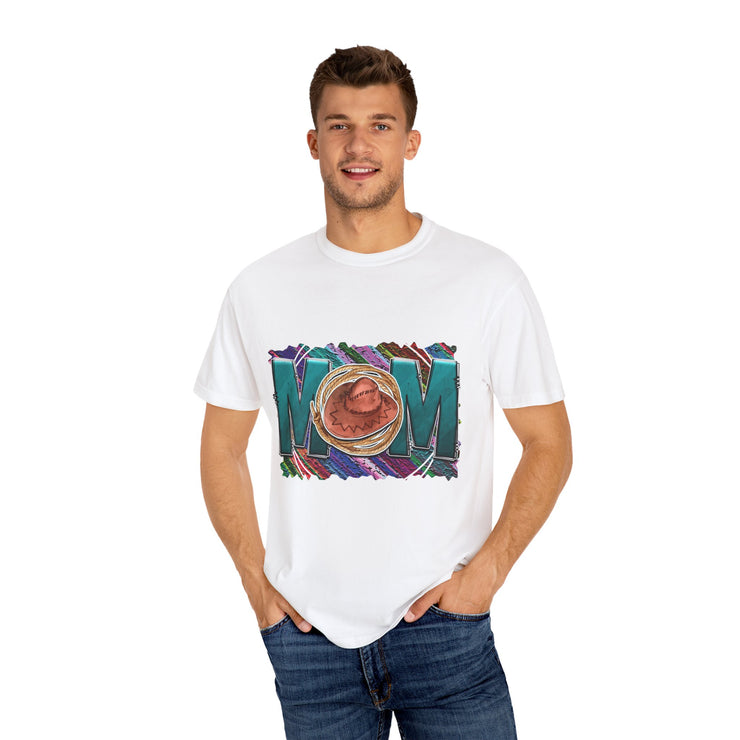 Mom-Themed Unisex Garment-Dyed T-shirt, Gift for Mothers Day, Birthday, Family Gatherings, Casual Wear, Mothers Day Design