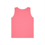 Dog Lover's Unisex Heavy Cotton Tank Top - Cute Pet Art, Custom Gift for Dog Owners, Summer Casual Wear, Animal Lover Apparel