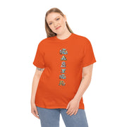Colorful Cartoon Animal Unisex Heavy Cotton Tee - Gift for Animal Lovers, Cute T-Shirt for Kids & Adults, Fun Birthday, Casual Wear