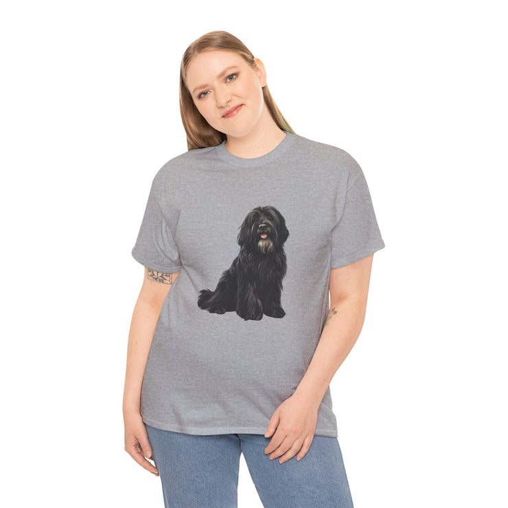 Dog Lover Unisex Heavy Cotton Tee, Pet Owner Gift, Cute Dog Shirt, Casual Wear, Animal Lover Tee, Everyday Comfort