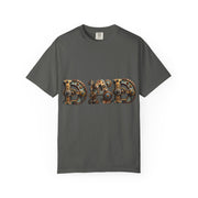 Dad Themed Garment-Dyed T-Shirt, Unique Gift for Father's Day, Casual Wear, Perfect for Dads, Everyday Comfort Tee