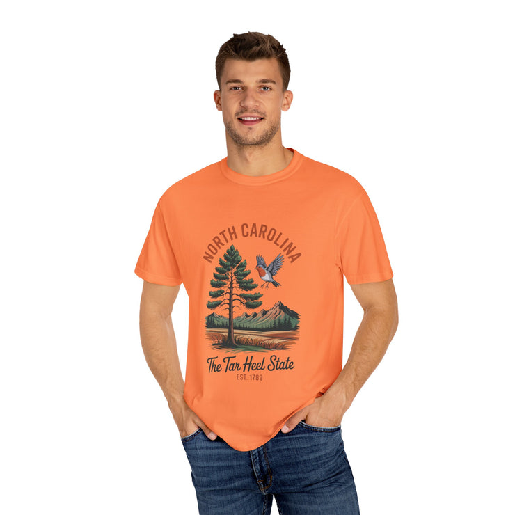 North Carolina Graphic T-Shirt | Tar Heel State Apparel | Unisex Casual Wear