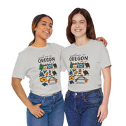 Oregon State Pride Tee, Explore Oregon T-Shirt, Travel Souvenir Shirt, USA States Design