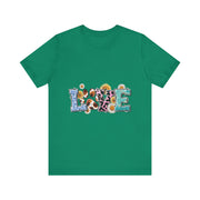 Love-Inspired Unisex Jersey Tee, Casual Wear, Gift for Her,  Sweetheart Gift, Summer Fashion, Festival Outfit