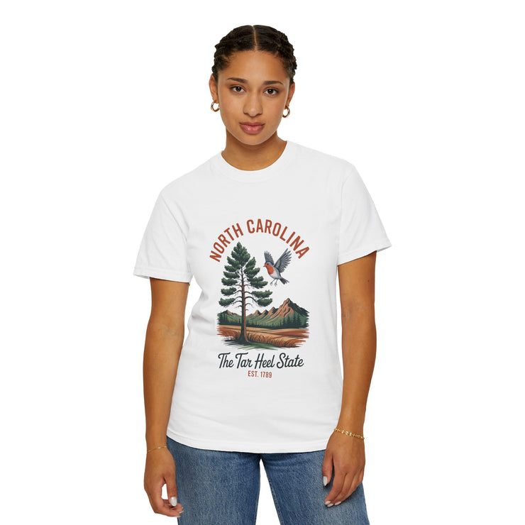 North Carolina Graphic T-Shirt | Tar Heel State Apparel | Unisex Casual Wear