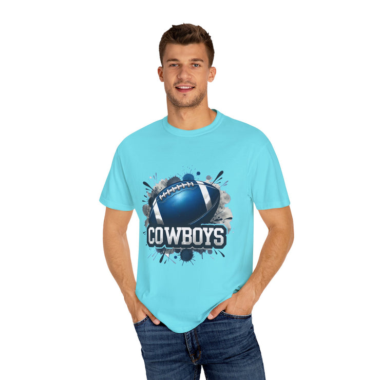 Unisex Sports T-Shirt with Cowboys Design, Football Tee, Game Day Apparel, Casual Wear, Gift for Football Fans, Sports Design