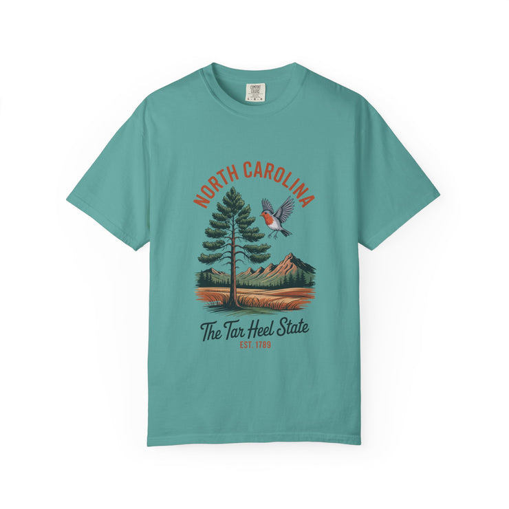 North Carolina Graphic T-Shirt | Tar Heel State Apparel | Unisex Casual Wear