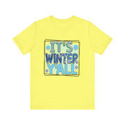 Winter Wonderland Unisex Tee, Cozy Winter Shirt, Holiday Gift for Friends, Seasonal Apparel, Cute Winter Graphic Tee