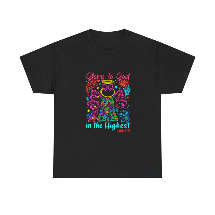 Colorful Faith-Inspired Tee for Celebrations, Perfect for Church Events, Gift for Believers, Gospel Apparel, Christian Keepsake